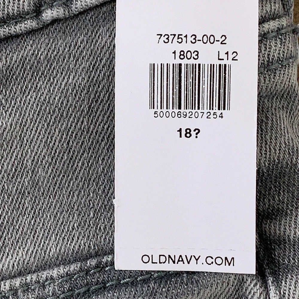 Old Navy Girls Size 18 Plus Light Gray Ballerina 360 Stretch Jeggings NWT *Flaw
